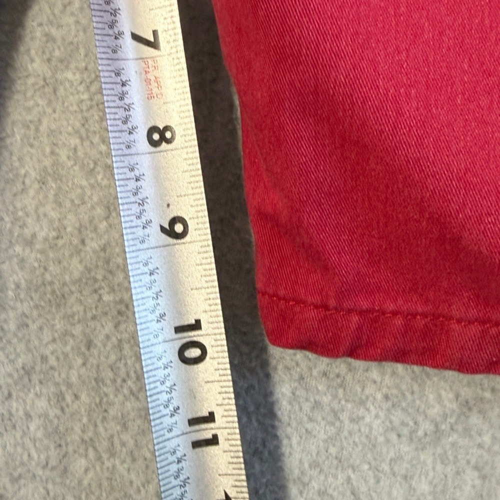 Volcom Vmonty Shorts Mens 38 Red Chino Skate A09313S2 - Picture 12 of 14